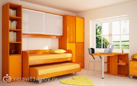 Двухуровневая детская кровать Двухуровневая детская кровать